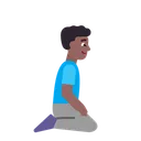 Free Kneeling Facing Right Icon