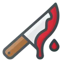 Free Knife Blood Blody Icon