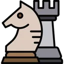 Free Knight And Rook Combination Power Icon