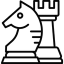 Free Knight And Rook Combination Power Icon