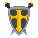 Free Knight Shield And Sword  Icon
