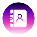 Free Kontakt Buchen  Symbol