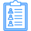 Free Auswahlliste Kontaktliste Personen Symbol