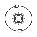 Free Konvertierungseinstellung Konvertierung Einstellung Symbol