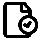 Free Richtige Datei  Symbol