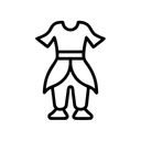 Free Kostüm  Symbol