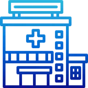 Free Krankenhaus Gebaude Klinik Icon