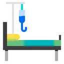 Free Krankenhausbett  Symbol