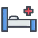 Free Krankenhausbett  Symbol