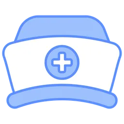 Free Krankenschwester Mütze  Symbol