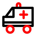 Free Krankenwagen  Symbol