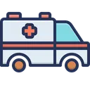 Free Krankenwagen Notfallfahrzeug Medizinischer Transport Symbol