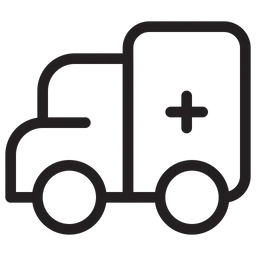 Free Krankenwagen  Symbol