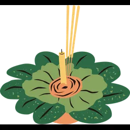 Free Krathong were made with vegetables  Icon