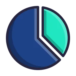 Free Kuchendiagramm  Symbol