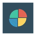 Free Prozentsatz Diagramm Nutzung Symbol