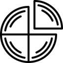 Free Quartal Analyse Balken Symbol