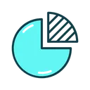 Free Kuchendiagramm  Symbol