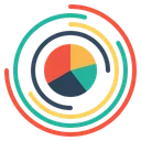 Free Kreis Mess Diagramm Icon