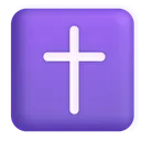 Free Kreuz Farbe Icon