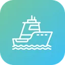 Free Kreuzfahrt Schiff Boot Symbol