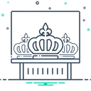 Free Krone Ausstellungsstuck Diadem Symbol