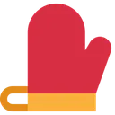 Free Küchenhandschuh  Symbol