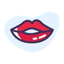 Free Labbro Bacio Rosso Icon