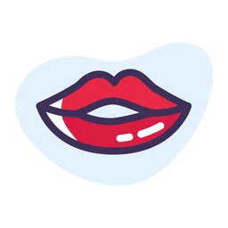 Free Labios rojos  Icono