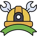 Free Labor Day Safety Helmet Professions Icon