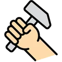 Free Rock Hammer Hammer Handtool Icon