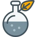 Free Laboratorio Matraz Hoja Icon