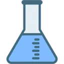 Free Laboratory Flask Research Icon