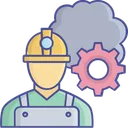 Free Labour Working Process Working Process Work In Process Icon