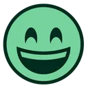 Free Grun Lachelnd Glucklich Symbol