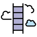 Free Ladder Stairs Staircase Icon