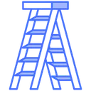 Free Ladders Ladder Construction And Tools Icon