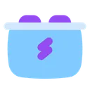 Free Laden Akku Betaubungsbatterie Symbol
