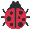 Free Lady Beetle Insect Icon