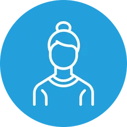 Free Lady employee  Icon