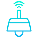 Free Smart Lamp Automation Internet Of Things Icon