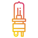 Free Lamp Halogen Electronics Icon
