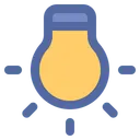 Free Lamp Idea Bulb Icon