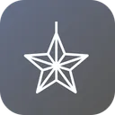 Free Lamp Star Decoration Icon