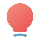 Free Lamp On  Icon