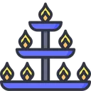 Free A Lamp Stand Diwali Lamp Icon