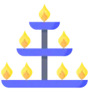 Free A Lamp Stand Diwali Lamp Icon