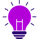 Free Lampada Eletrica Icon