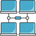 Free Lan Networking Icon