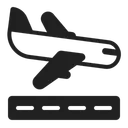 Free Arrival High Contrast Icon
